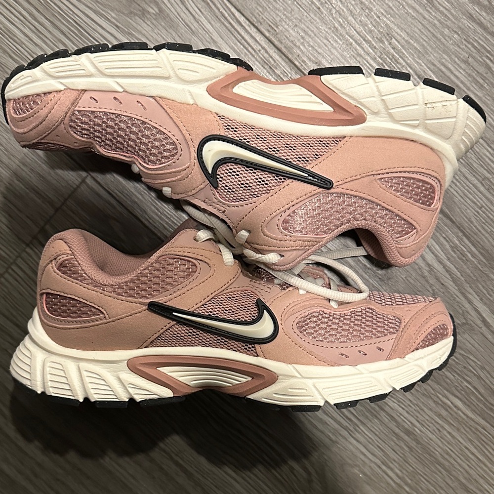 Nike Women's Blush and Beige Athletic Shoes-worn once